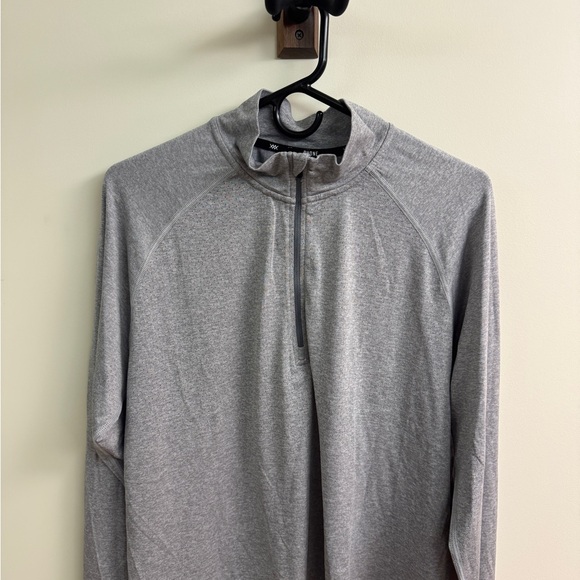 RHONE Gray athletic quarter zip - Picture 1 of 3